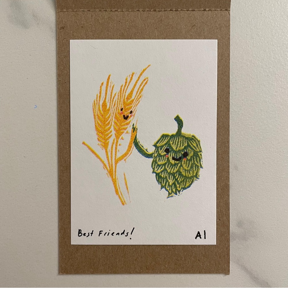 SOLD Inciardi prints - best friends